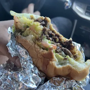 Ordered a torta de asada. Has a roach in it. We will never be back again.