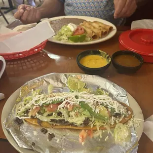 Asada Huarache...YUM