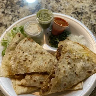 Pastor Quesadillas