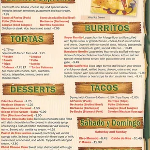 Taqueria Guerrero Menu - Page 5