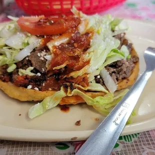 Sope de asada