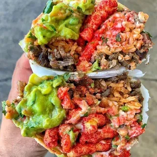 XXTRA Flamin' HOT Cheetos Burrito
