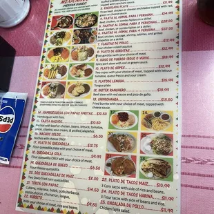 ramen and noodles, menu