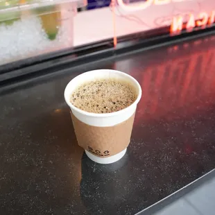 Cafe de Olla, they serve breakfast at 8am at the Bryant Street Market NE Location