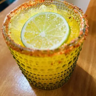 Mezcal mango margarita