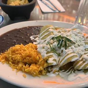Enchiladas de Pollo