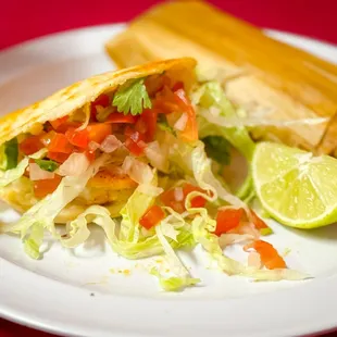 Tamale and gordita