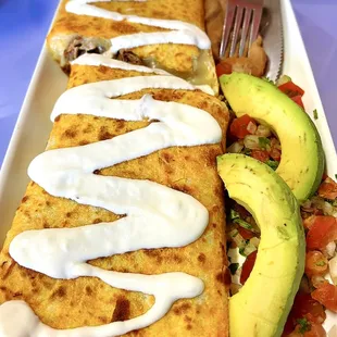 Bring your appetite for the Big Birria Burrito! ($13 as of July 2021)