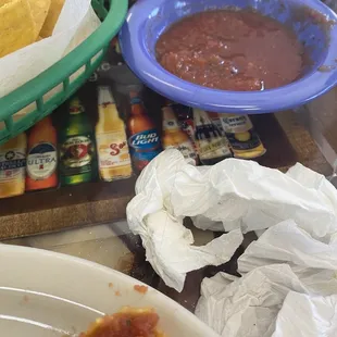 The hair in the salsa