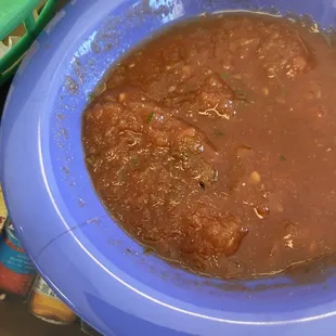 The hair in the salsa