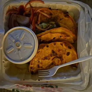 Quesabirria tacos with consome