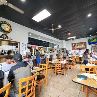 On. Sunday morning pretty busy...