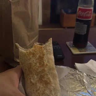 Carnitas burrito