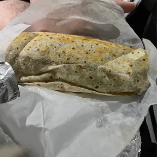 Carne asada burrito