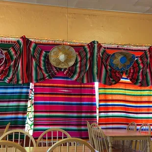a woman sitting at a table