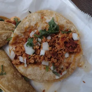 Chorizo taco
