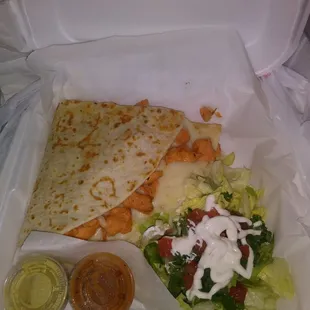 Chicken quesadilla