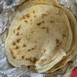 Hand-made tortillas