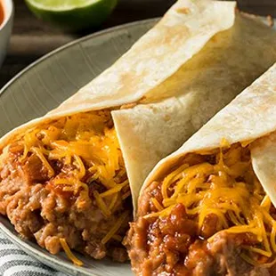 burritos and wraps, food