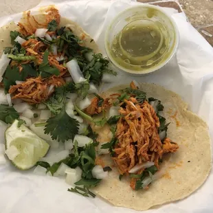 Tacos de pollo