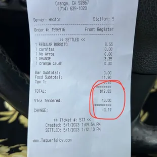 Rounding up my total... nobody else does this?