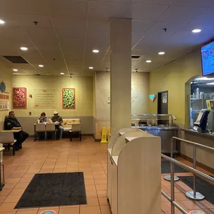 Inside