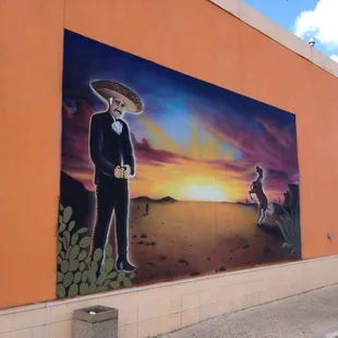 Mural outside