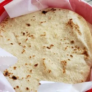 Homemade tortillas
