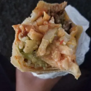 &quot;California Burrito&quot; , more like potato burrito.