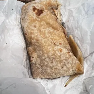 Bean and Cheese Burrito