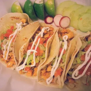 Chicken tacos
