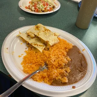 Quesadilla Al Pastor, Chicken Nachos