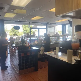 people in a restaurant