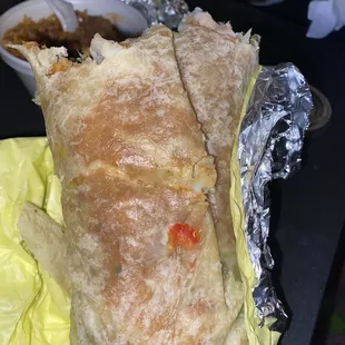TRASH FISH BURRITO - SO NASTY - NO FLAVOR AND NOTHING BUT LETTUCE AND ROTTEN TOMATOES