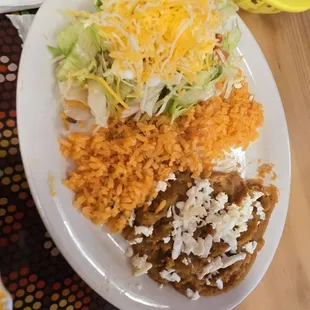 Side plate for fajitas