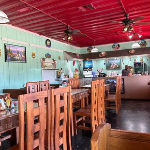 the interior of a restaurant