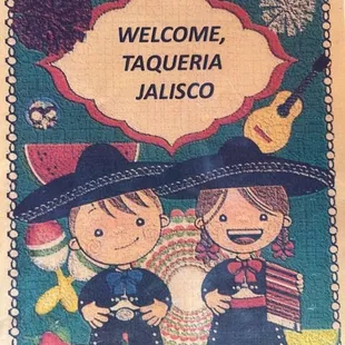 two children dressed in mexican costumes