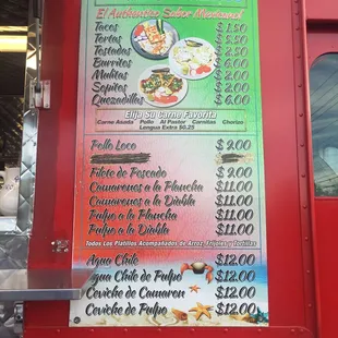 Here&apos;s their awesome menu!