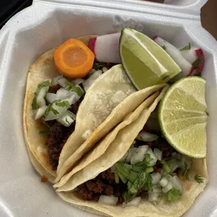 Chorizo Tacos