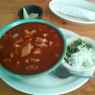 Large menudo.