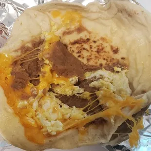 Bean egg cheese Taquito