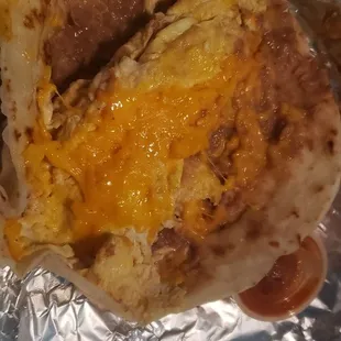 Bean egg cheese Taquito