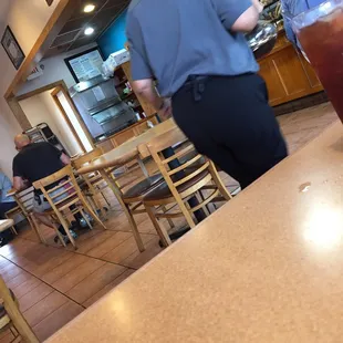 people in a restaurant