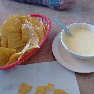 The best cheese dip around great staff and love the cold beer