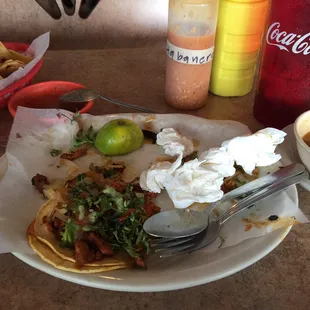 I finished this last taco after a 5 minute break. #notacoleftbehind