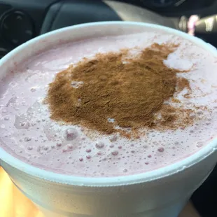 Licuado de fresa