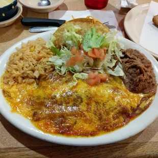 The Mexican plate. Yum!!!