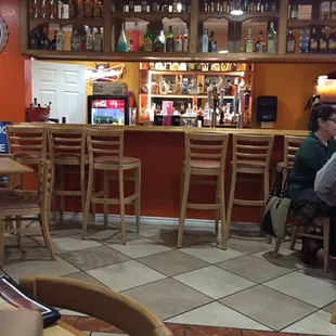 Bar area
