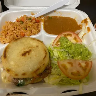 24. Gordita Plate. Very tasty but too messy to eat with your hands. Or use plenty of paper towels!
