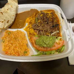 30. Cheese &amp; Beef Fajita Enchilada. Fajita meat on top of the cheese enchilada makes a great combo.